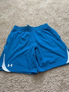 Under Armour Men's Blue Athletic Shorts